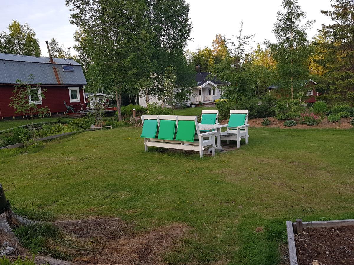 Hyttingsfabodstugor Borlange Bagian luar foto